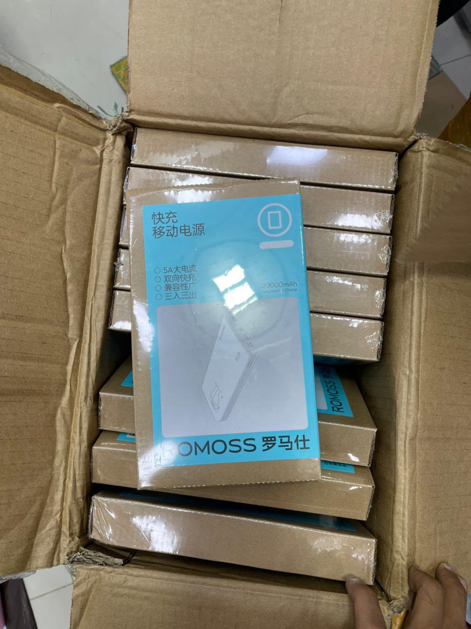 Power Bank 10000&20000 MAh Romoss orignal